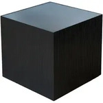 SVITA EVA Beistelltisch Wohnzimmertisch Eckig Quadratisch 50x50Rattan-Optik...