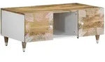 vidaXL Couchtisch 100x54x40 cm Massivholz Mango