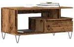vidaXL Couchtisch Altholz-Optik 90x49x45 cm Holzwerkstoff