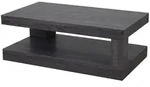 Mendler Couchtisch HWC-A32, Wohnzimmertisch, 3D-Struktur, 40x110x60cm