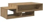 vidaXL Couchtisch Artisan-Eiche 105x55x32 cm Holzwerkstoff
