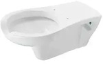 Creavit behindertengerechtes H&auml;nge WC Toilette barrierefrei Wei&szlig;