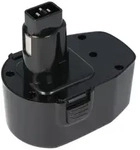 AccuCell Akku passend f&uuml;r BLACK & DECKER A9262, A9267, A9276, A9527, PS140,...