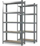 KARAT Schwerlastregal Lakota - 2er Set - Traglast bis 875 kg - Individuell einsetzbar