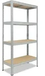 shelfplaza PRO 180x30x45 cm Schwerlastregal in verzinkt mit 4 B&ouml;den und 200 kg