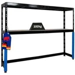 PROREGAL Garagenregal HERCULES platzsparend unterfahrbar HxBxT 180x240x50cm 2