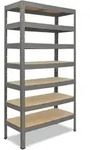 shelfplaza PRO 230x120x45 cm Schwerlastregal in grau mit 7 B&ouml;den und 142 kg...