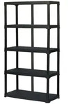 ArtPlast - Modulares Regal aus Polypropylen mit 5 B&ouml;den 100x45x176 cm in Farbe