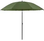 vidaXL Angelschirm Armeegelb 240 x 210 cm Polyester Oxford Terrace Modell...
