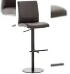 CLP Barhocker Cadiz Kunstlederbezug schwarz/braun