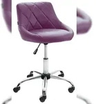 CLP Arbeitshocker Lazio lila/Kunstleder