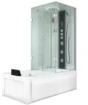 AcquaVapore Whirlpool Wanne Duschtempel Dusche Duschkabine K05-L03 180x90 cm...