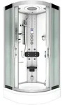 AcquaVapore Dampfdusche Duschtempel Sauna Dusche Duschkabine D46-50M3 90x90 cm...