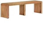 vidaXL Sitzbank 160x38x45 cm Massivholz Akazie