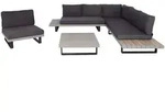 Mendler Garten-Garnitur mit Sessel HWC-H54, Lounge-Set Sofa, Spun Poly Akazie...