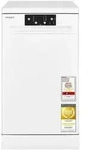 Exquisit Geschirrsp&uuml;ler GSP9410-030D weiss | Sp&uuml;lmaschine 45 cm | ECO-Modus 