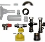 Wolf Anschluss-Set m.KFE-Hahn therm. Sicherung Gastherm.AP