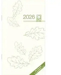 ZETTLER Taschenkalender Natura 8,8x15,2cm 1 Monat/2 Seiten RC 2026
