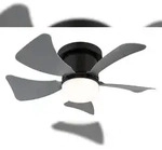 Globo Lighting Deckenventilator Hines SW-GR mit LED & Fernbedienung 41
