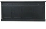 Amaretta Sideboard mit 4 T&uuml;ren und 4 Schubladen Breite 186 cm, H&ouml;he 86 cm...