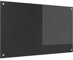 vidaXL K&uuml;chenr&uuml;ckwand Dunkelgrau 100 x 60 cm Geh&auml;rtetes Glas