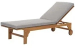 Mendler Sonnenliege HWC-N48, Gartenliege Relaxliege Liegestuhl, Massiv-Holz...