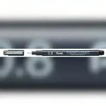 Pentel Fineliner permanent 0,8 mm schwarz