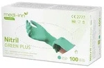 Medi-Inn Classic 100 Handschuhe, Nitril puderfrei "Green Plus" gr&uuml;n Gr&ouml;&szlig;e S