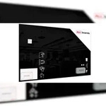 ALLboards Glasboard &ndash; Schwarz 200&times;120 cm