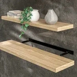 Casaria Schweberegal 90cm eiche