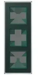 Jung Glasrahmen 3fach AV 583 GLM SG AV583GLMSG