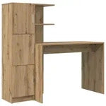 vidaXL Schreibtisch 2 pcs Artisan-Eiche