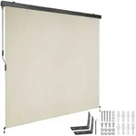 tectake Senkrechtmarkise Eloise mit 2 Wandhaltern - 200 x 250 cm beige