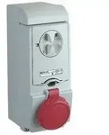 5 Stk. Schneider Electric Wandsteckdose verriegelt- 83186