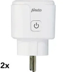Alecto SMART-PLUG20 - Smarter WLAN-Zwischenstecker mit Stromz&auml;hler, 16 A, 3680...
