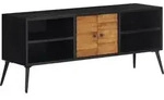 vidaXL TV-Schrank 112x31x45 cm Recyceltes Massivholz Teak