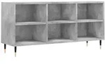 vidaXL TV-Schrank Betongrau 103,5x30x50 cm Holzwerkstoff