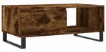 vidaXL Couchtisch R&auml;uchereiche 90x50x36,5 cm Holzwerkstoff