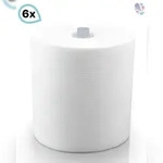 Blanc HYGIENIC Handtuchrollen "Premium TAD" 6 Rollen je SET, 2-lagig, 100m je...