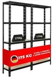PROREGAL Mega Deal 2x Schwerlastregal APOLLO HxBxT 180x75x30 cm Fachlast 175kg