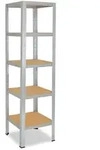 shelfplaza HOME 200x40x40 cm Schwerlastregal in verzinkt mit 5 B&ouml;den und 175 kg
