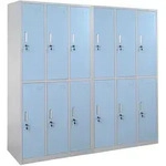 Mendler Schlie&szlig;fach Boston T829, Schlie&szlig;fachschrank Wertfachschrank Spind, Metall