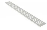 MS Beschl&auml;ge L&uuml;ftungsgitter T&uuml;rl&uuml;ftung Aluminium Stgeblech b 60mm x L 1200mm