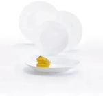 Luminarc Harena Opal Geschirr 18 St&uuml;cke - 6 Personen Wei&szlig;