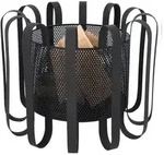 RedFire Feuerkorb Kester &ndash; schwarz beschichteter Stahl &ndash; &Oslash;55 cm, H&ouml;he...