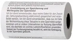 Thermorolle 57 x 46 x 12mm /25m wei&szlig; mit SEPA-Lastschrift VE=50 St&uuml;ck