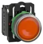 Schneider Electric Leuchtdrucktaster, orange XB5AW35G5