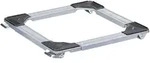 WAGNER Transporthilfe QUADRAT - verstellbar 46-66 cm x 5 cm, Stahl, 4 Bockrollen &Oslash;