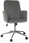 B&uuml;rostuhl / Drehstuhl / Schalenstuhl SOLAO CORD Stoff grau hjh OFFICE