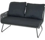 Siena Garden Kansas Lounge Bank, Armlehne rechts grau